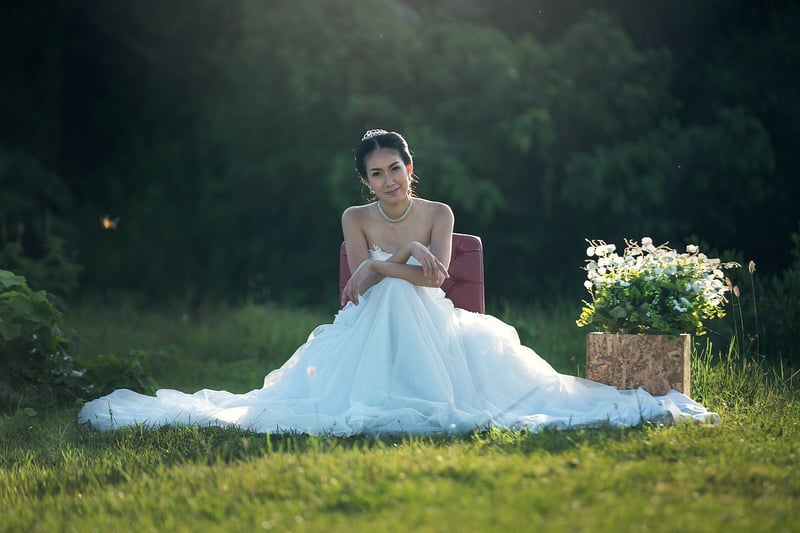 Cosmic Bridal Gown